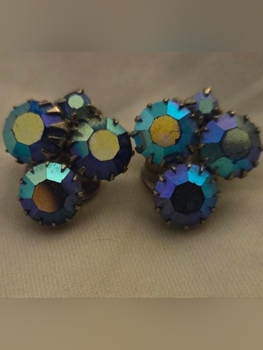 Vintage Clip On Earrings